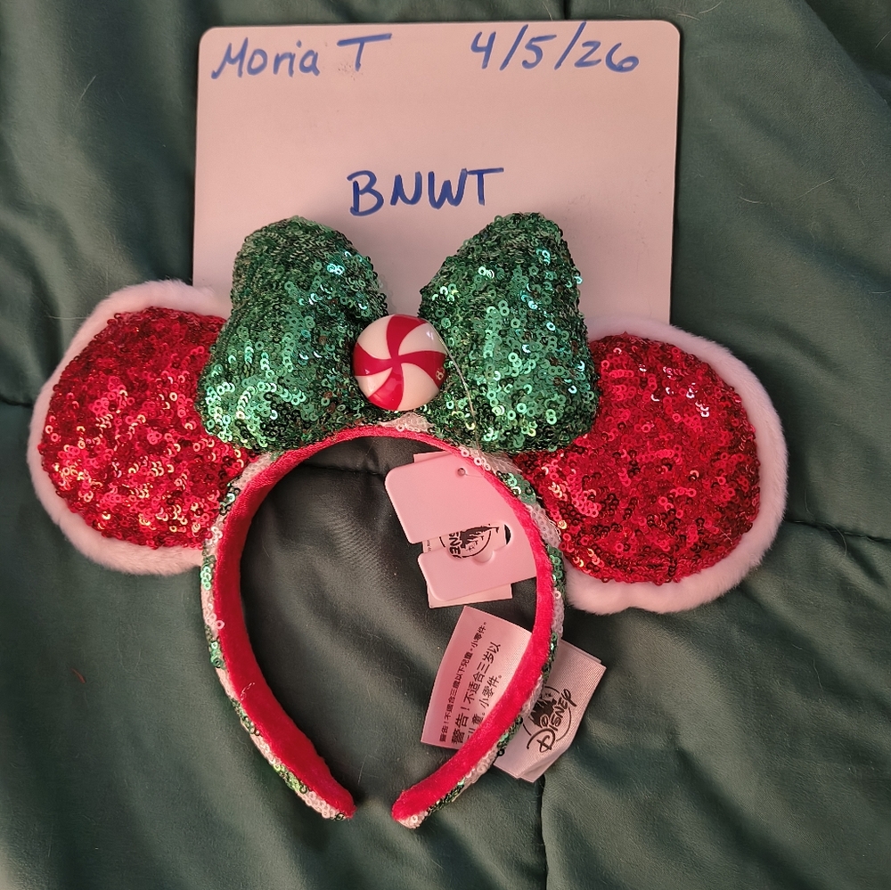 2020 Disney Peppermint Twist ears